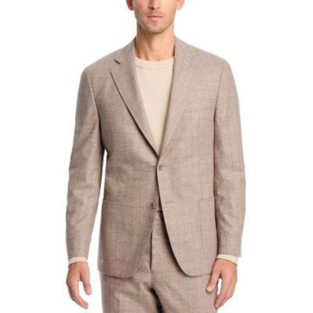 Vince Wool & Cashmere Light Flannel Unstructured Slim Fit Suit Jacket 40R 40 R